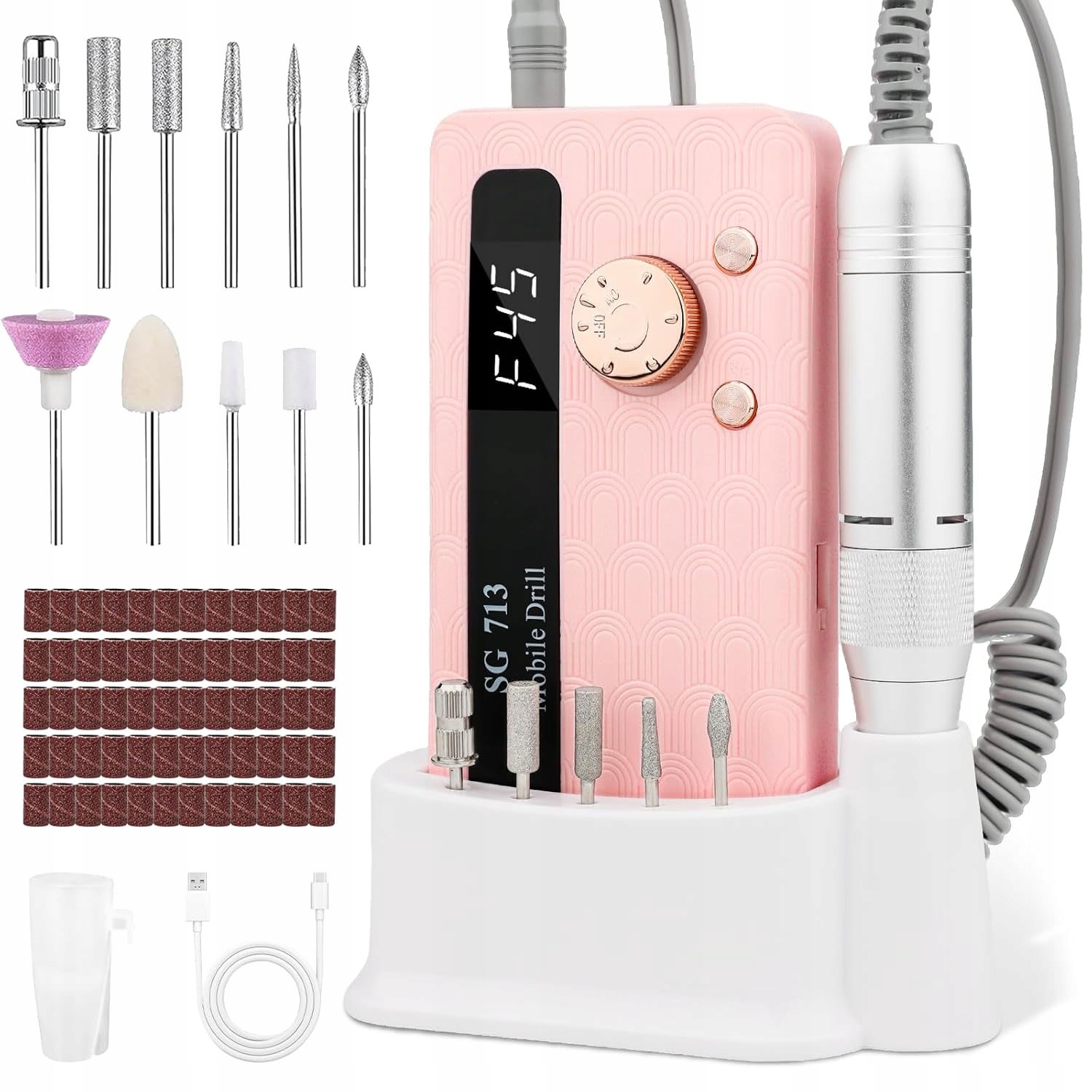 Bruska na nehty Profesionální výkonná 36W Hybridní Gel Manikúra Pedikúra