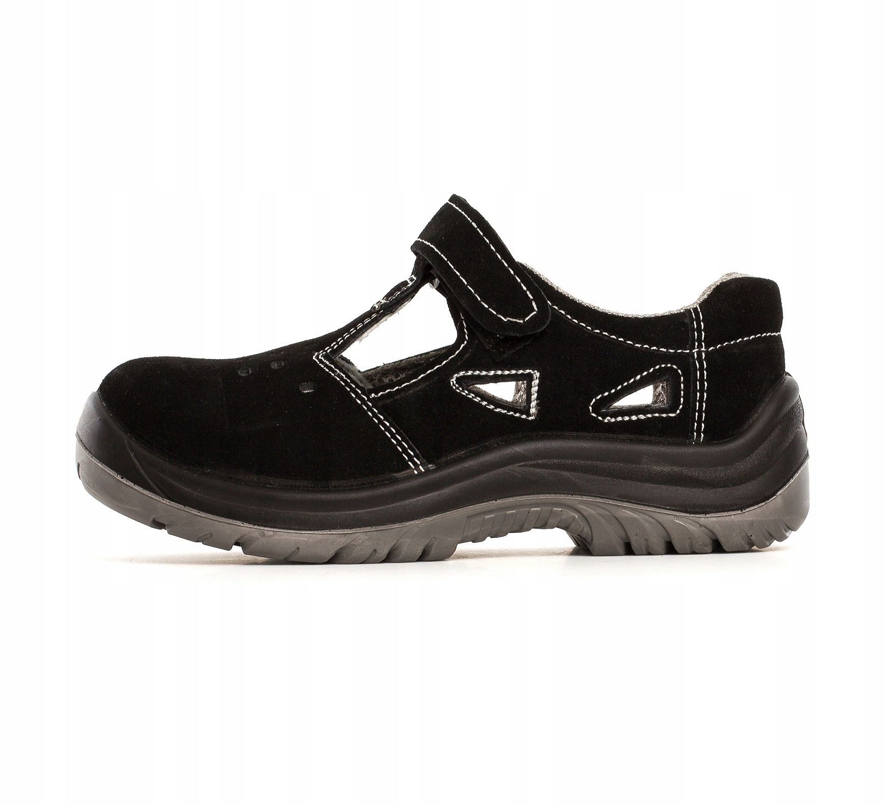 Sandały robocze SKÓRZANE Kamari czarne S1 - 43 Model Kamari S1