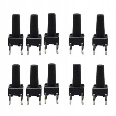 Mikrostyk TACT 6x6x17mm - mikroswitch - 10 sztuk jakar