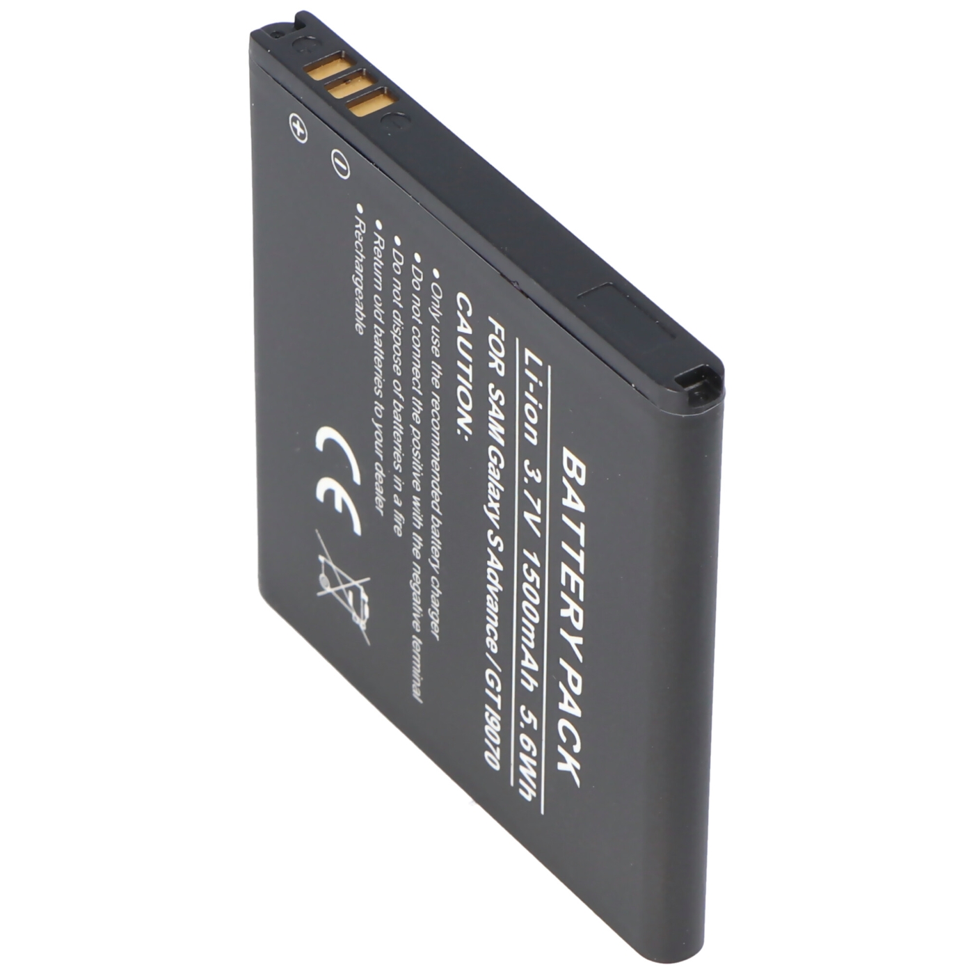 AccuCell bateria nadaje się do Samsung Galaxy S Advance, Samsung GT-I9070,