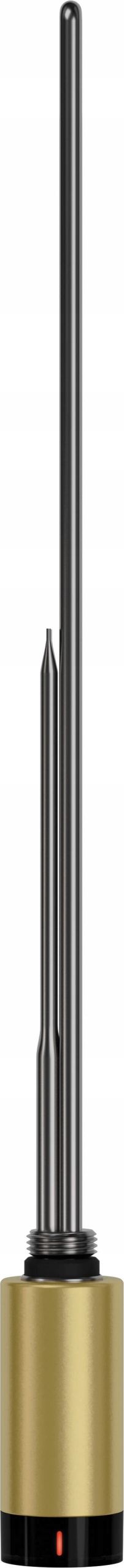 Kúpeľňový ohrievač 600 W zlatý mat, ochrana IPx5, špirálový kábel