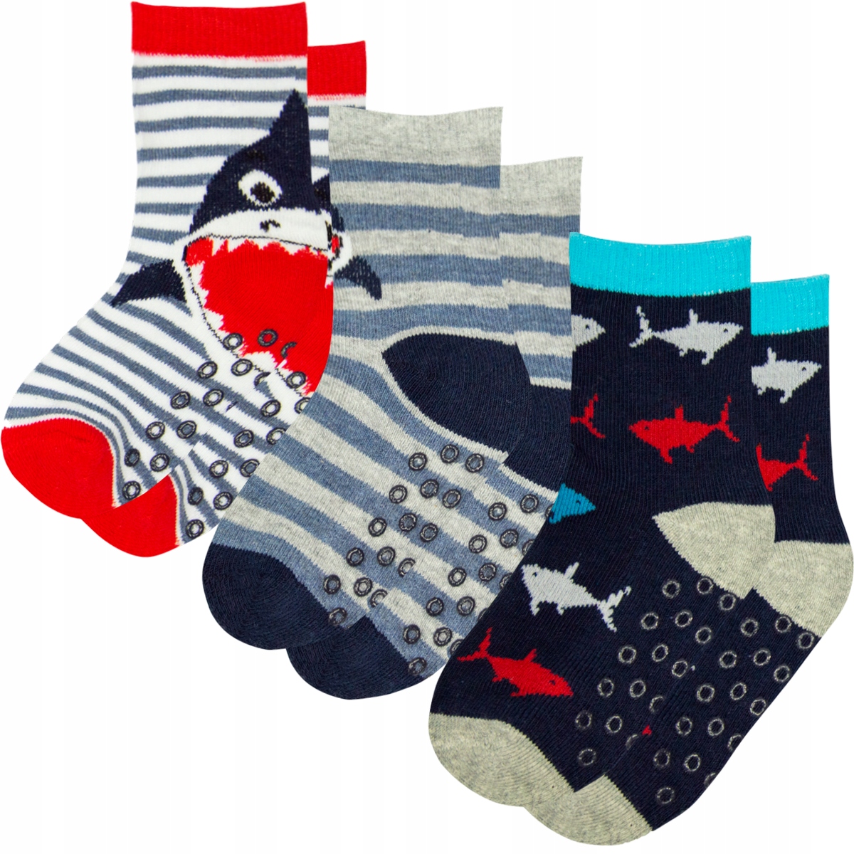 

3-PAK Skarpetki półfrotte Antypoślizowe Abs 27 30