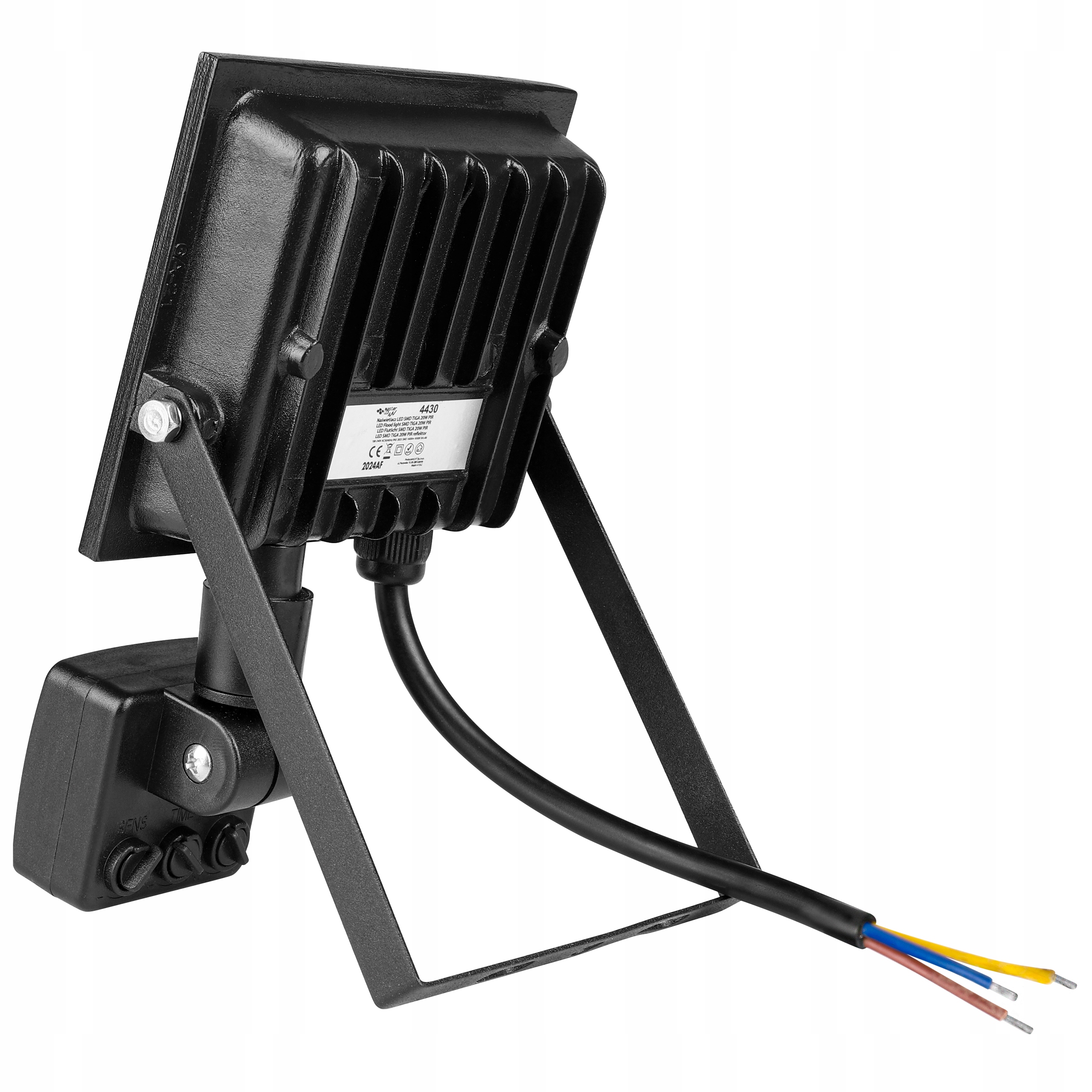HALOGEN LED 20W LAMPA Z CZUJNIK RUCHU ZMIERZCHU NAŚWIETLACZ ZEWNĘTRZNY IP65 Marka MasterLed