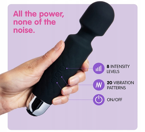 Masażer łechtaczki WAND czarny - OLIVER JAMES SN01 EAN (GTIN) 810026060793