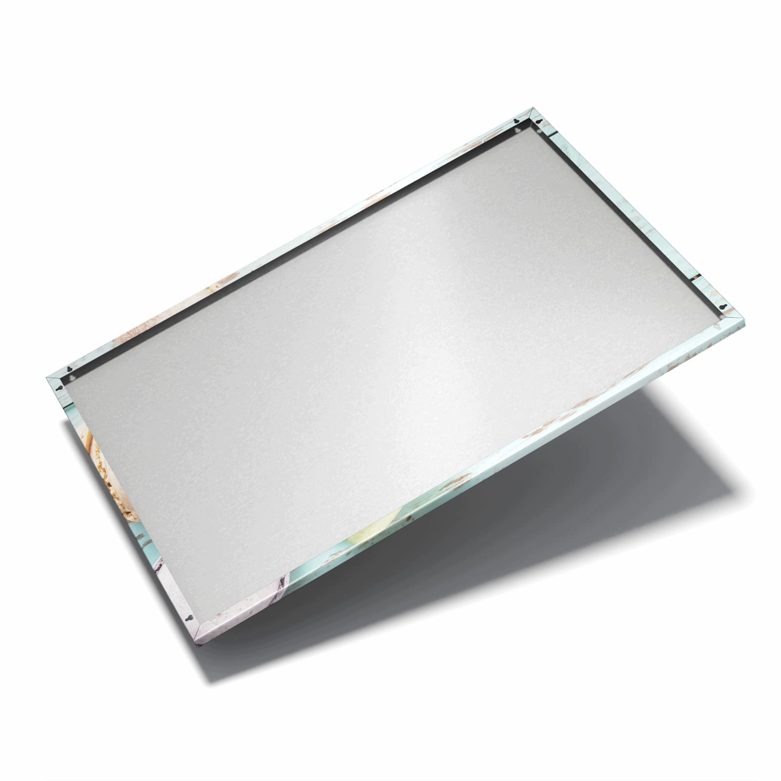 Magnetická tabule Makronky Dřevo 90 × 60 cm