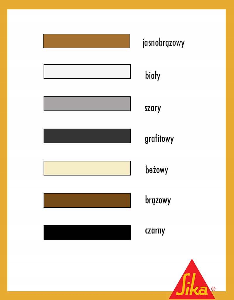 SIKA KLEJ USZCZELNIACZ SIKAFLEX 11FC 300ML BRĄZ Pojemność 300 ml