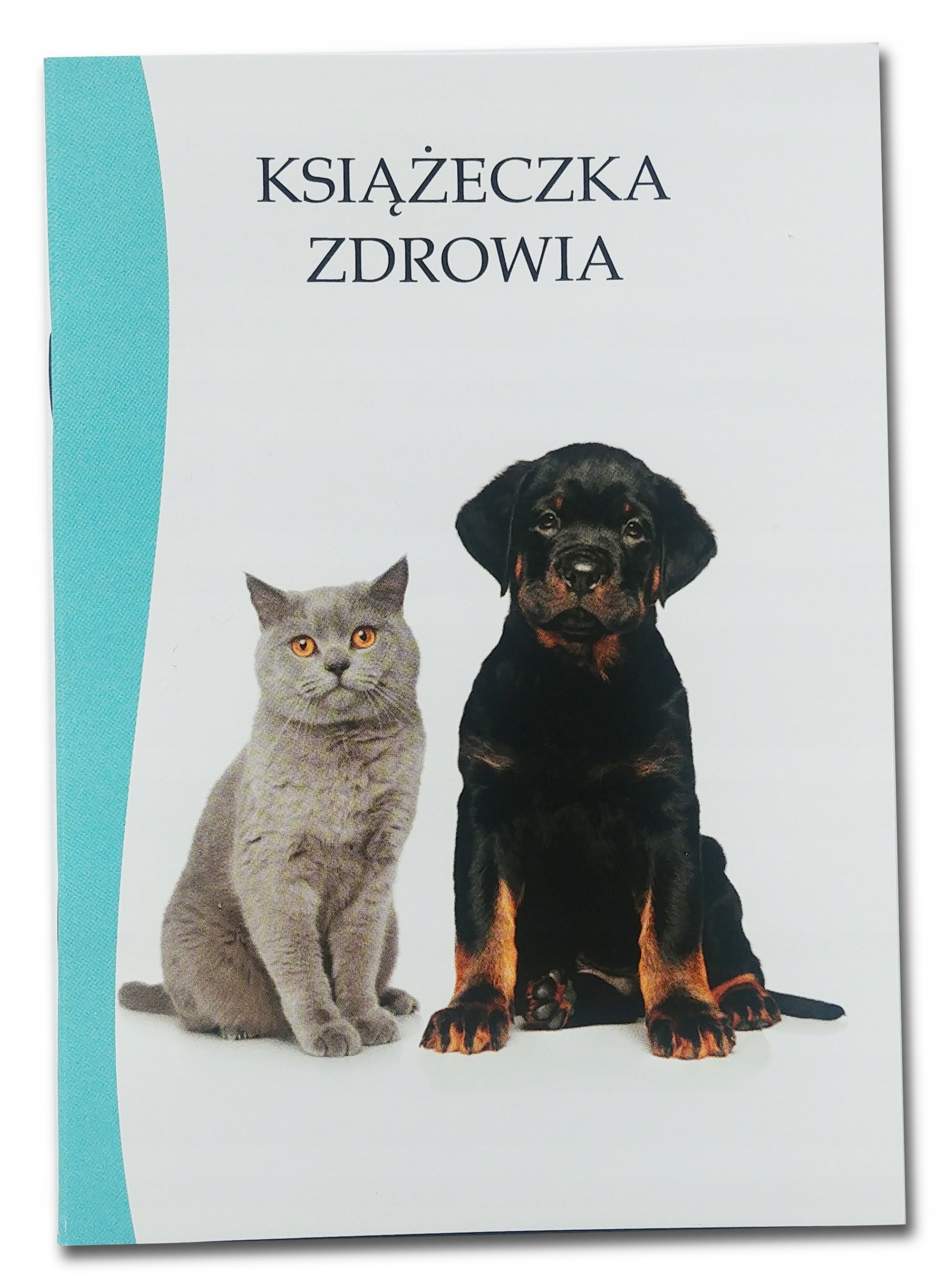 

Książeczka zdrowia dla zwierząt domowych, psa,kota