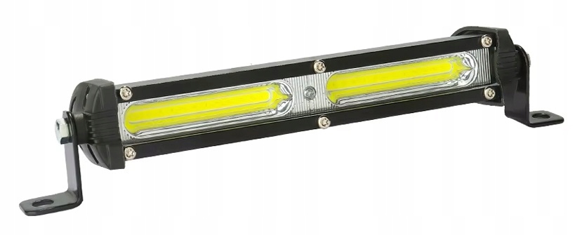 LAMPA ROBOCZA HALOGEN MOTOCYKL DALEKOSIĘŻNA 12V 24V 2x LED COB 120W 18cm