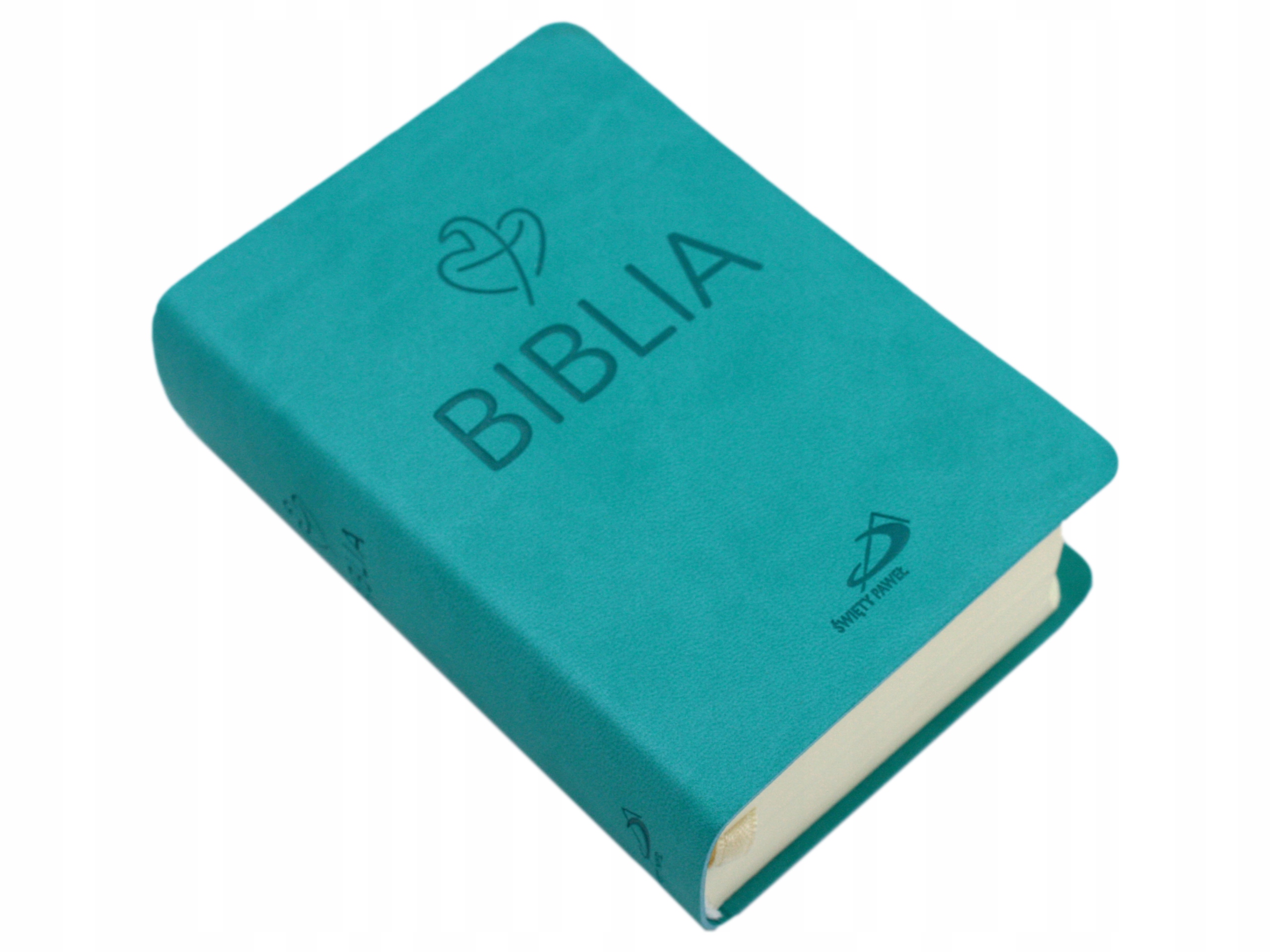 

Małe Pismo Święte Biblia St Nt poręczna turkusowa