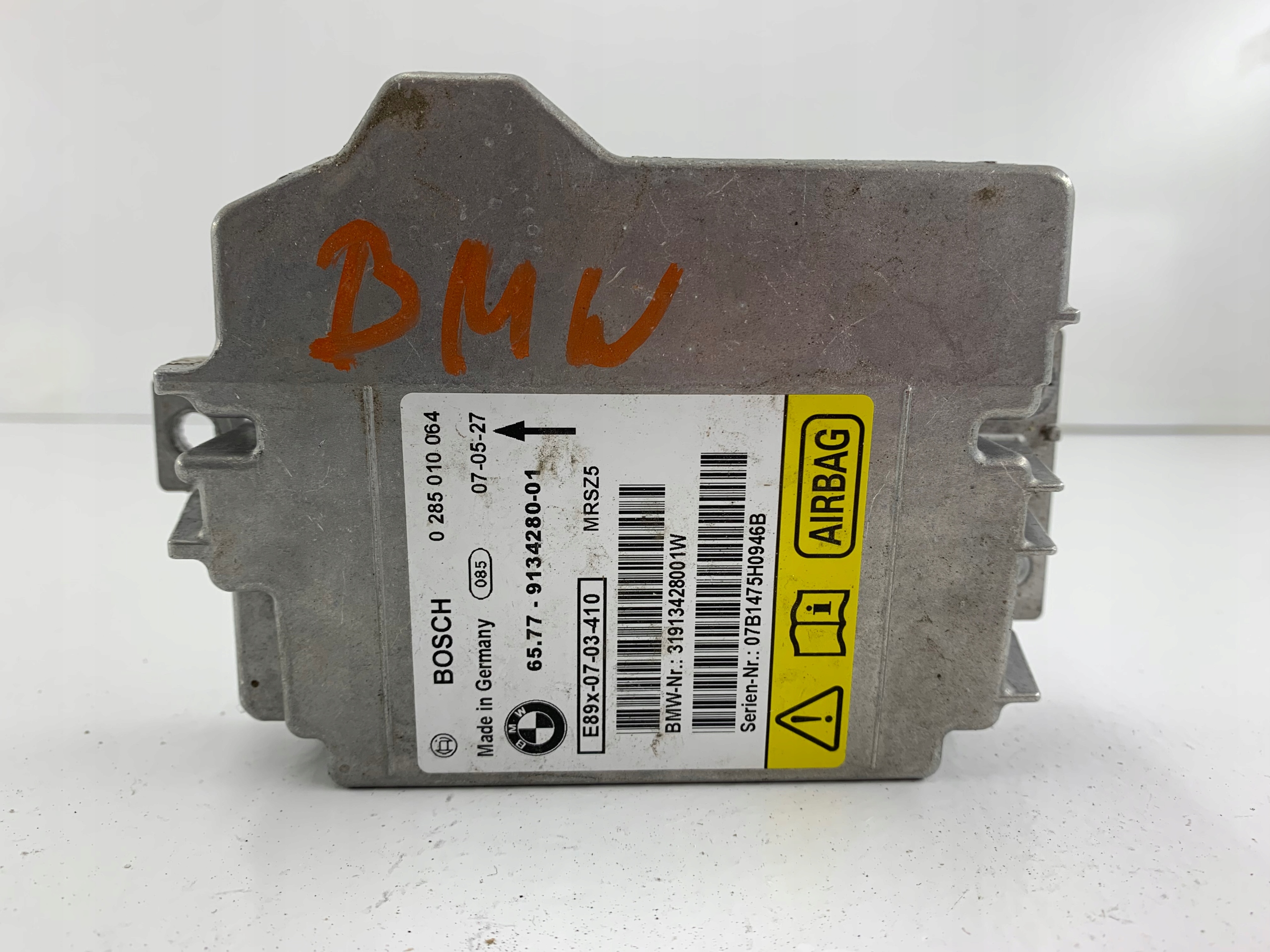 BMW E90 E91 E87 E81 SENSOR airbag module 9134280