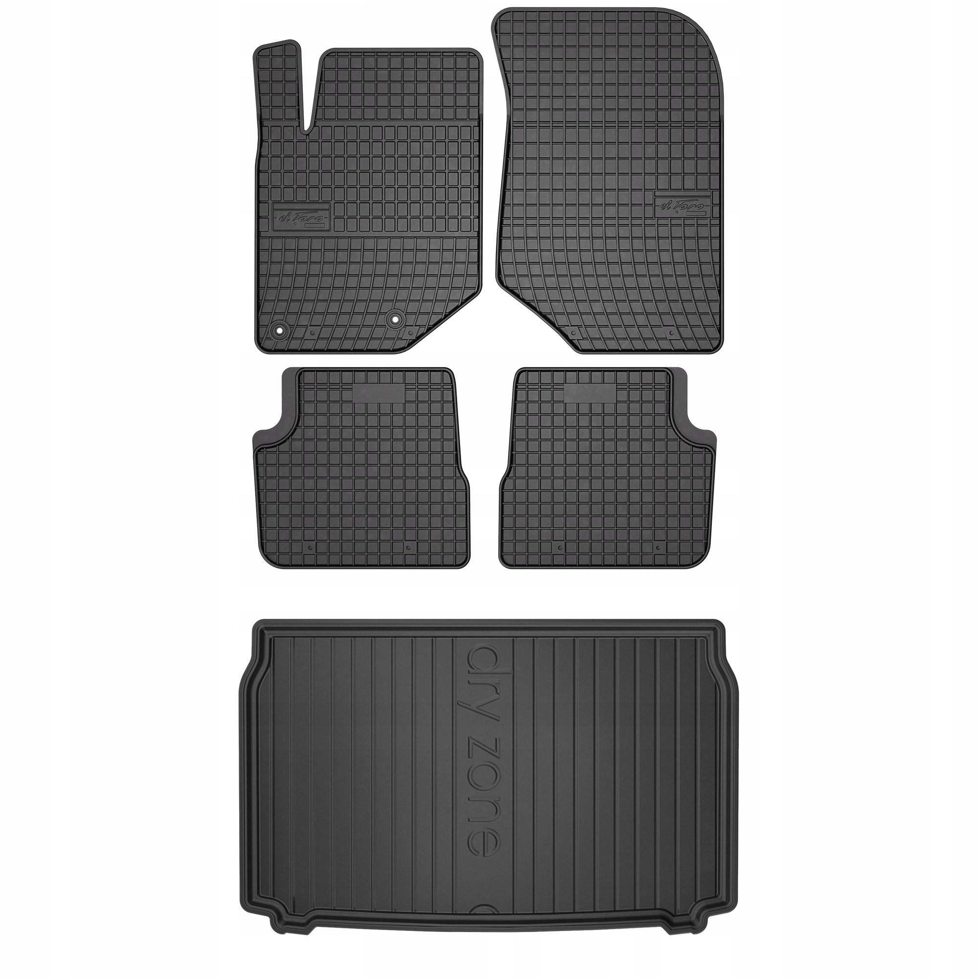 Gumové rohože a rohože pre Opel Mokka B od roku 2020