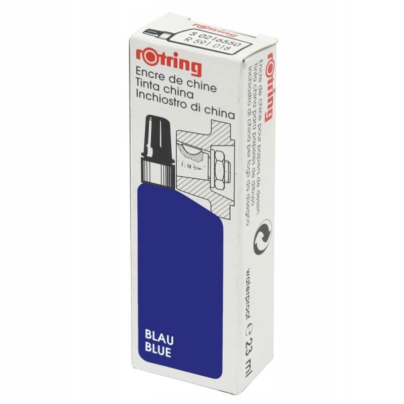 

Tusz Kreślarski Niebieski Mocny Pigment 23ml