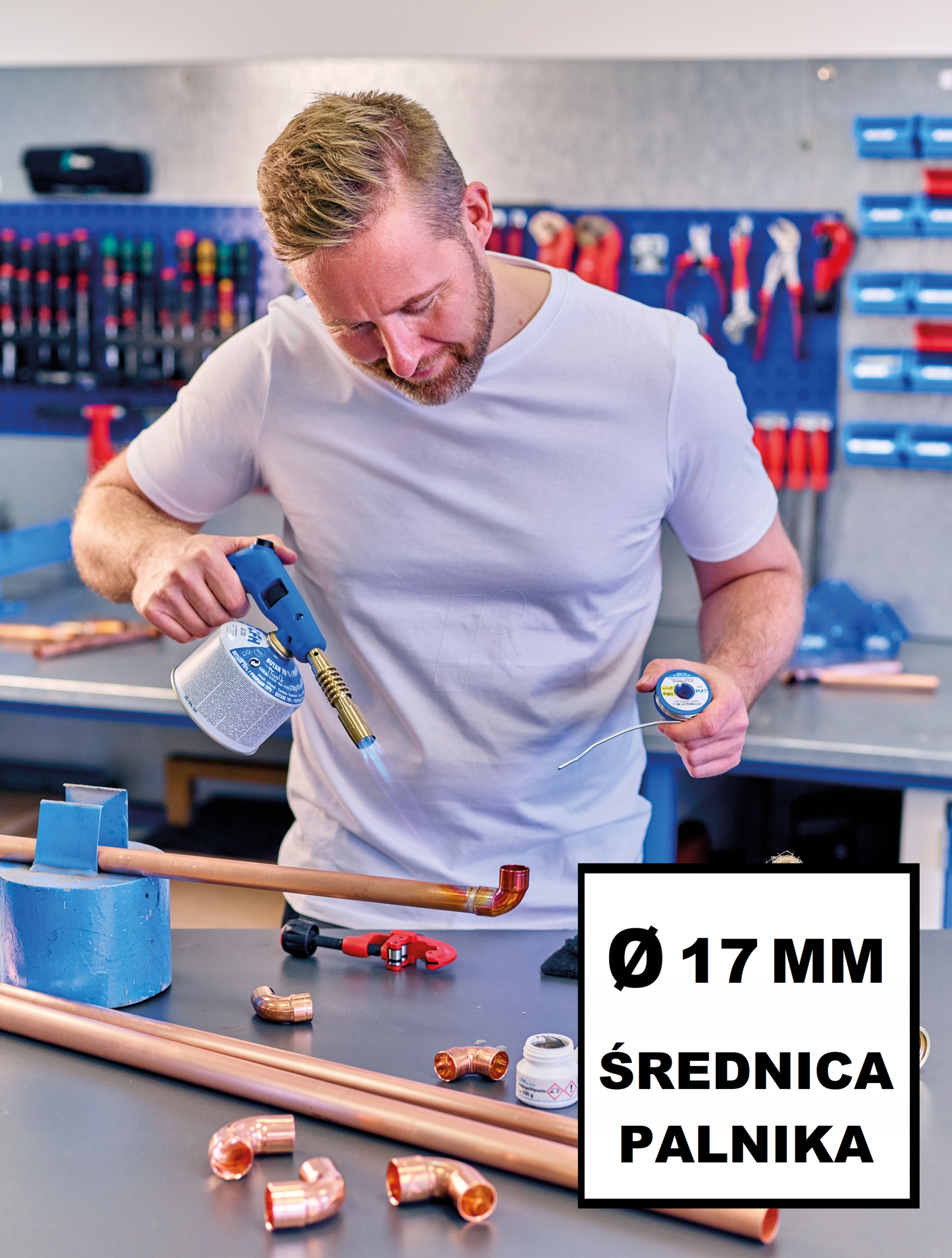 Lutownica ręczna palnik CFH Piezo Compact PC 140 Model Piezo Compact PC 140