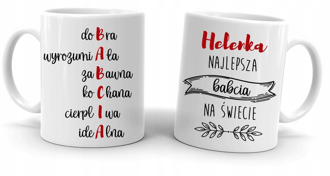 

Kubek dla Babci Dzień Babci Imię