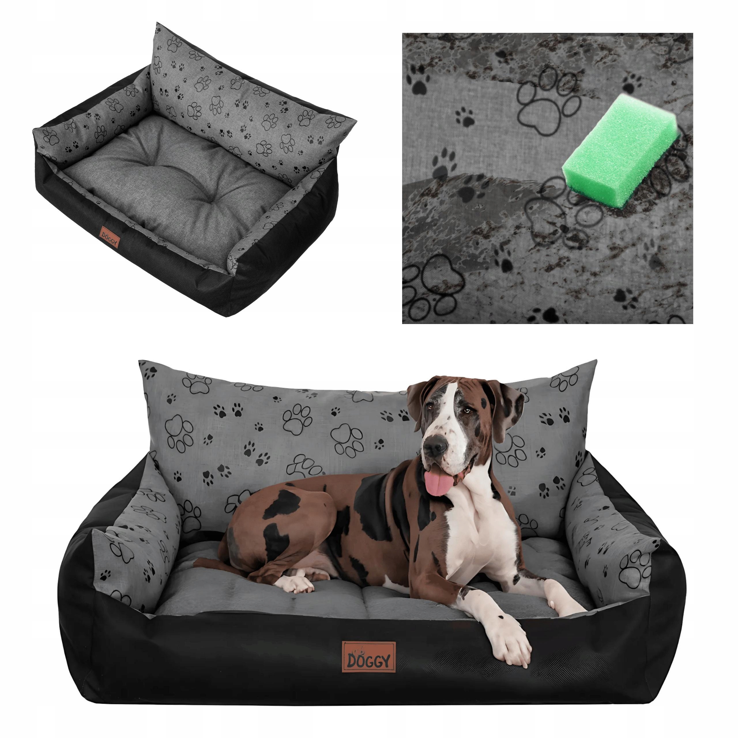 Legowisko dla Psa Wodoodporne Posłanie Giga Łóżko dla Psa XXXL 132x106 cm