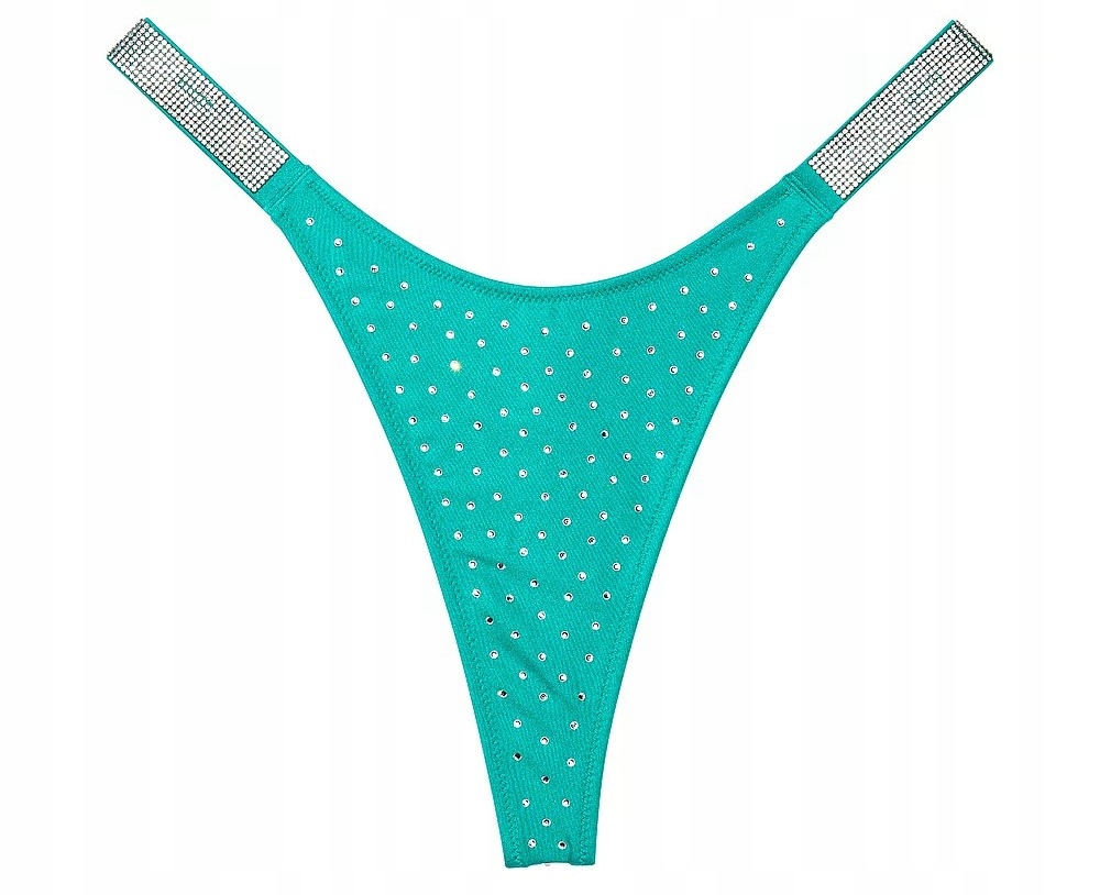 Tanga Victoria's Secret mořská s zirkony M