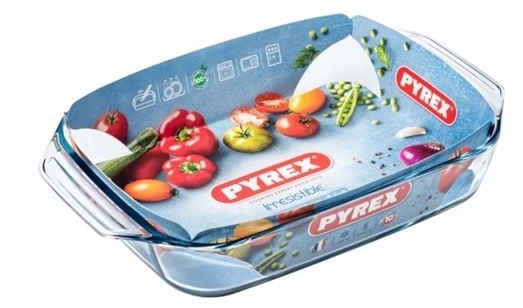 NACZYNIE ŻAROODPORNE PROSTOKĄTNE 39X25 PYREX