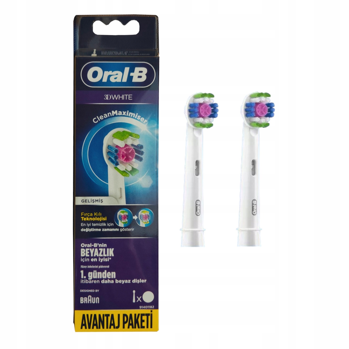 

Końcówki Oral-B 3D White Maximizer EB18-2 2sztuki