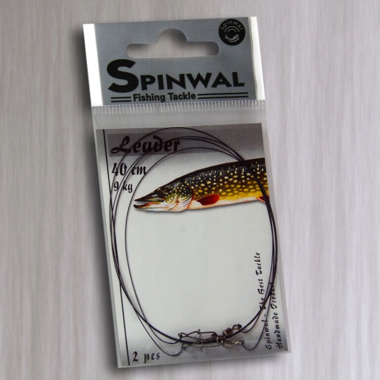 Spinwal Przypon Wolframowy 40cm 9kg Zbrojony