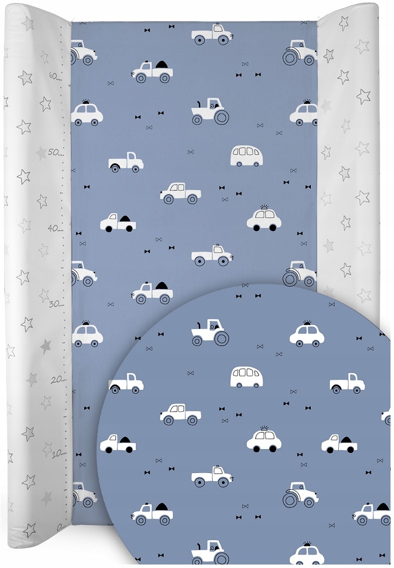 PRZEŚCIERADŁO NA PRZEWIJAK POKROWIEC Z GUMKĄ 70cm BAWEŁNA BABYMAM