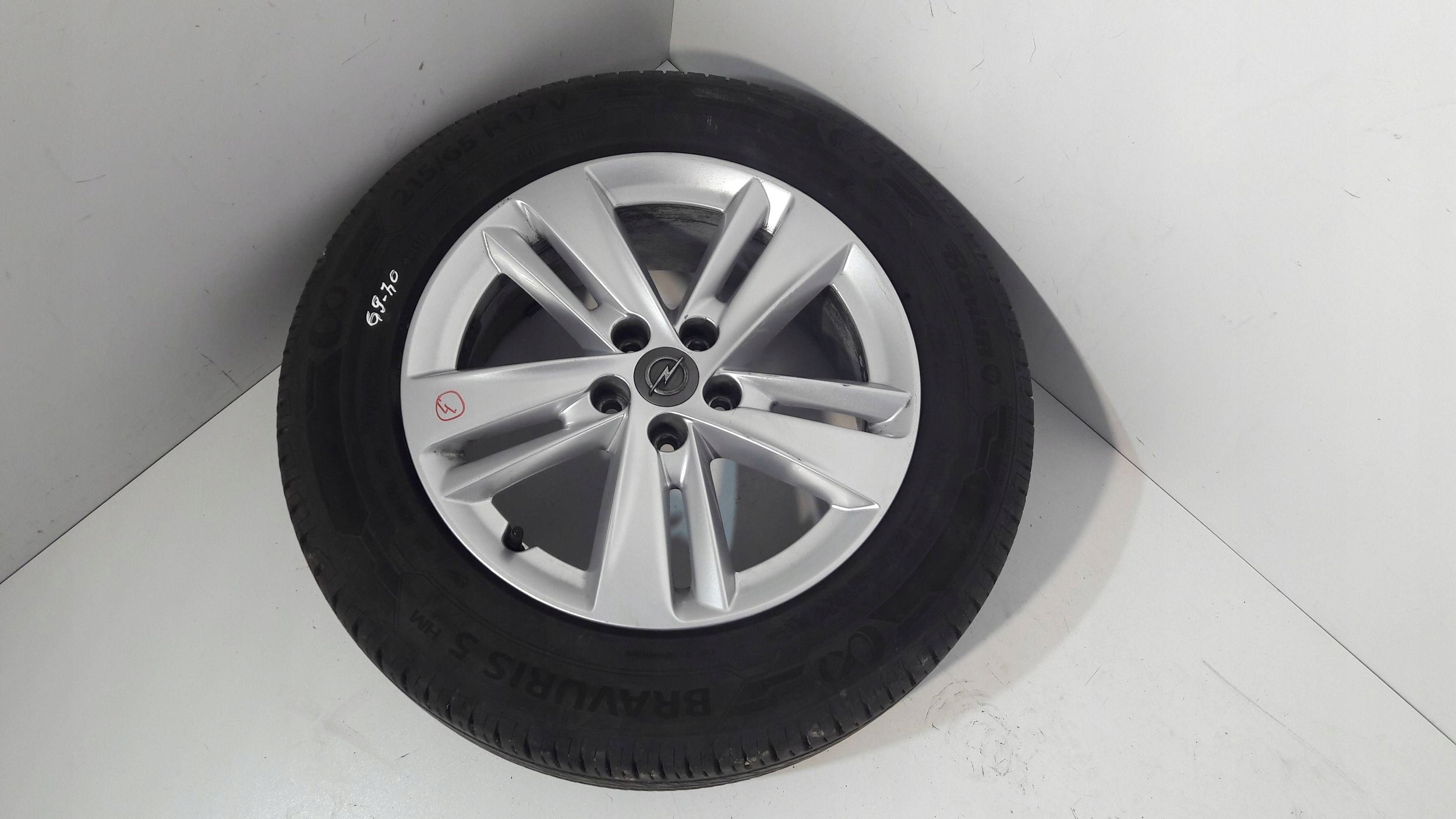 Opel Grandland X discs aluminium R17 00518C12