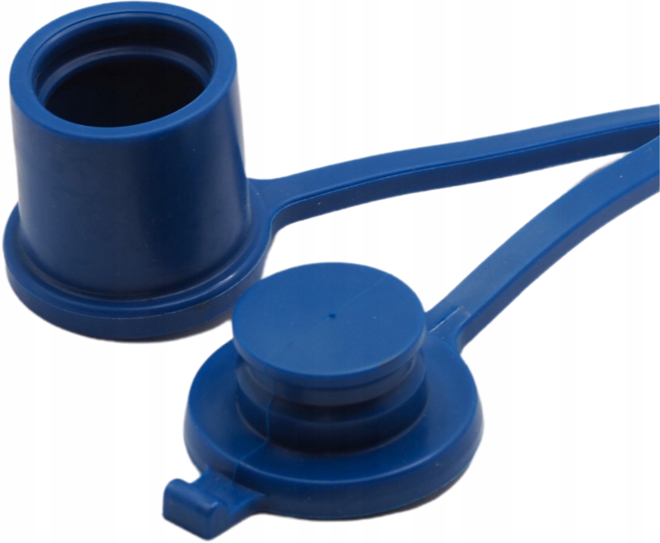 Zaślepka pokrywa szybkozłącza niebieska - zestaw