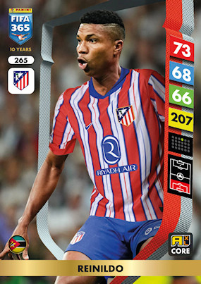 2025 Panini Adrenalyn XL Fifa 365 265 Reinildo