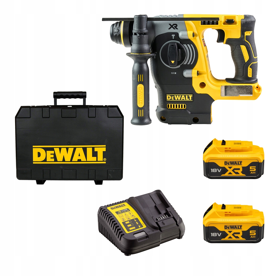 Vrtačka DeWALT DCH273P2 Xr 18V 2x5Ah Bl 2,1J Sds+ kufr