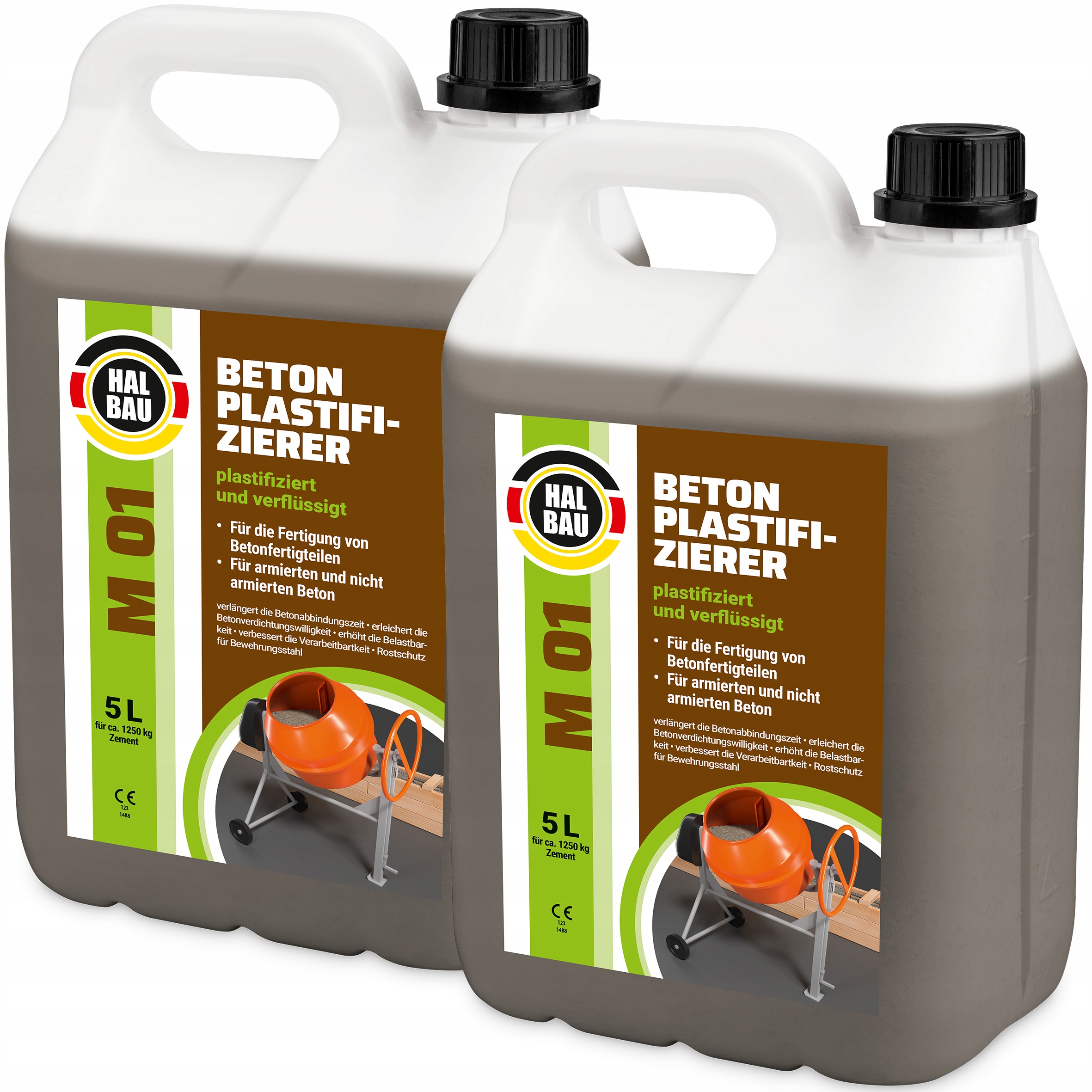 

Plastyfikator do Betonu i Wylewek 10L Halbau M01