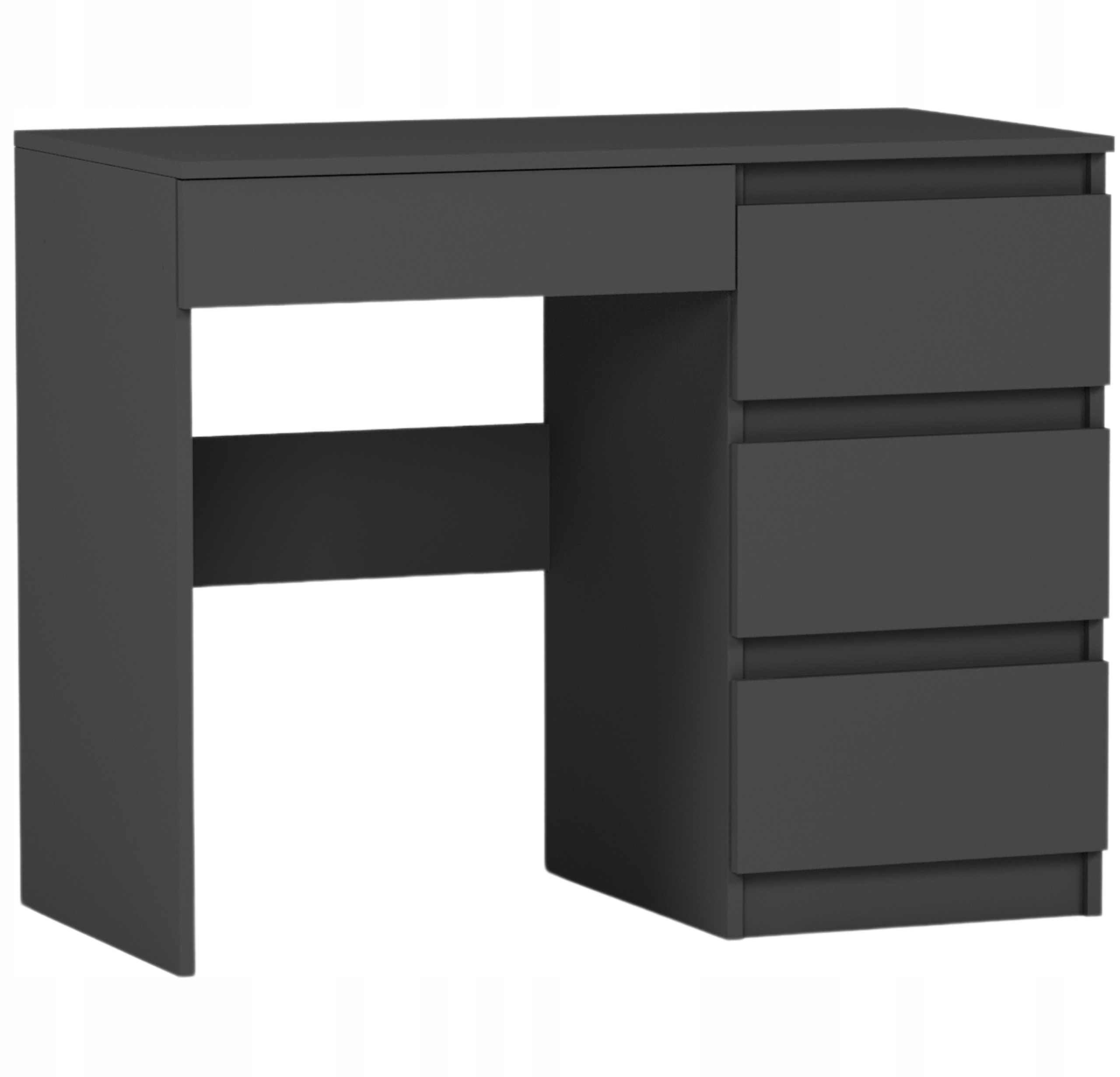 Meble Biurko komputerowe stolik 90cm N-34 ANTRACYT