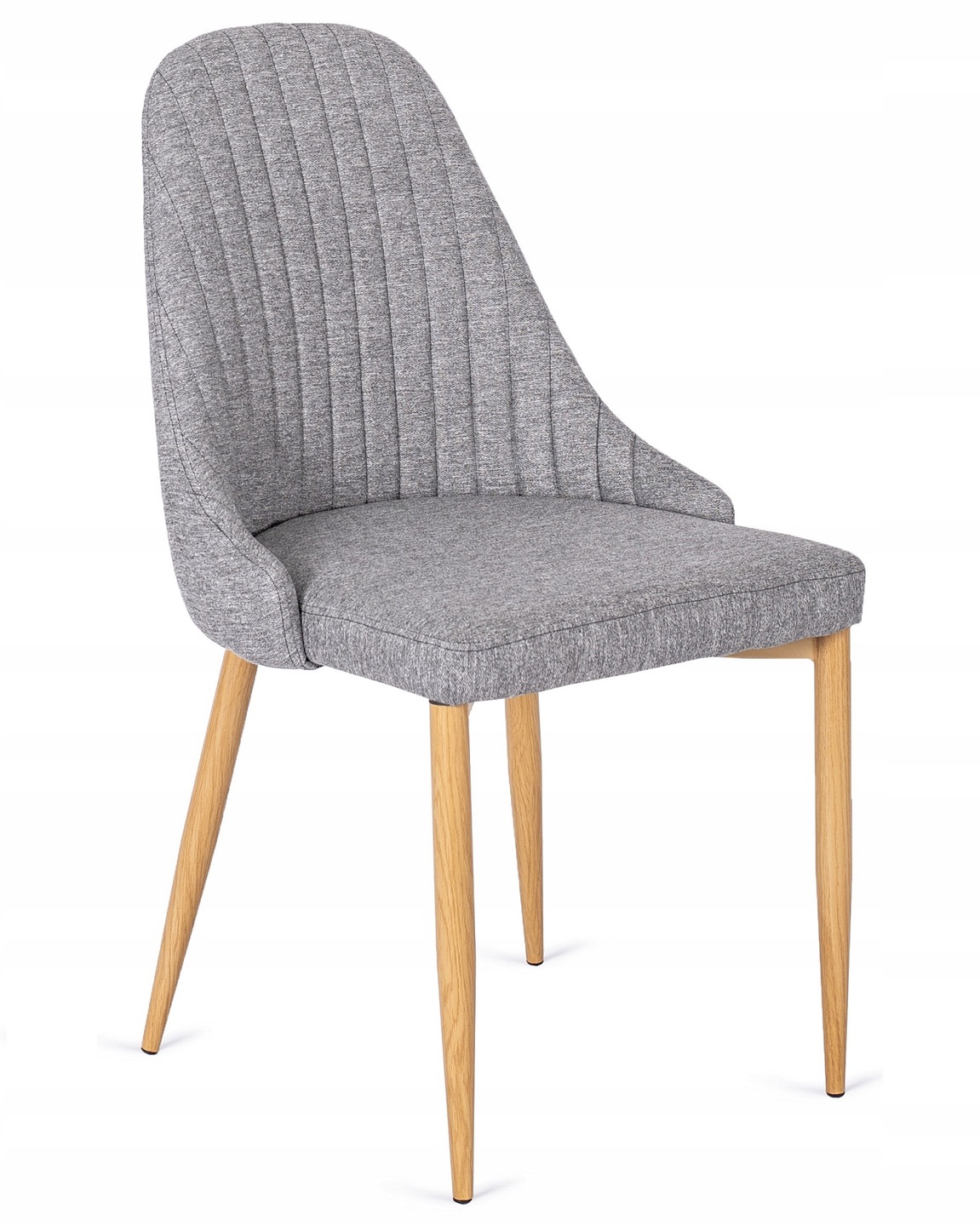 Šedé čalouněné křeslo Moderní loft do obývacího pokoje a jídelny Torino