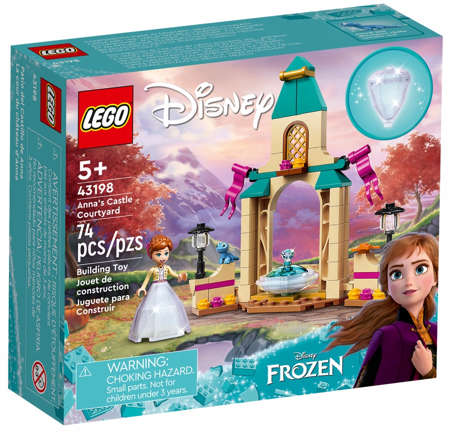 

Lego Disney Princess 43198 Dziedziniec Zamku Anny