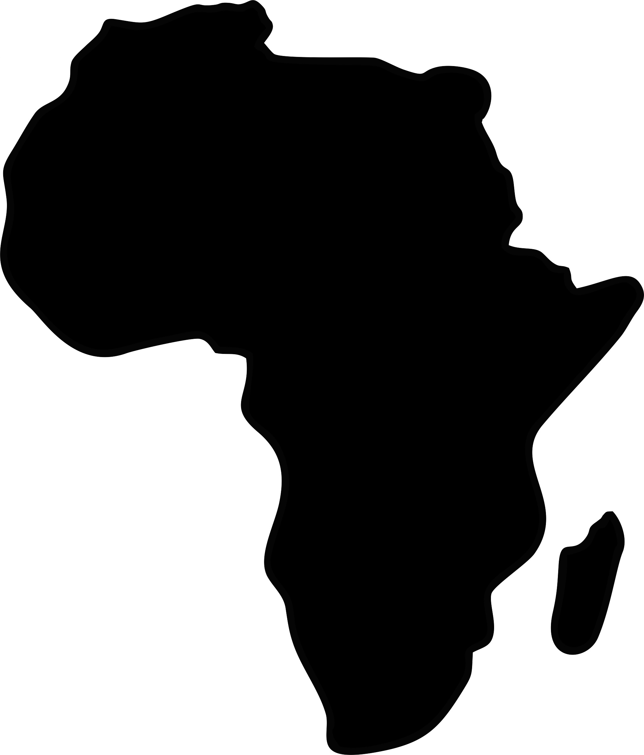 Kovová mapa Afrika magnety tabuľa plech Kontinenty 100x85