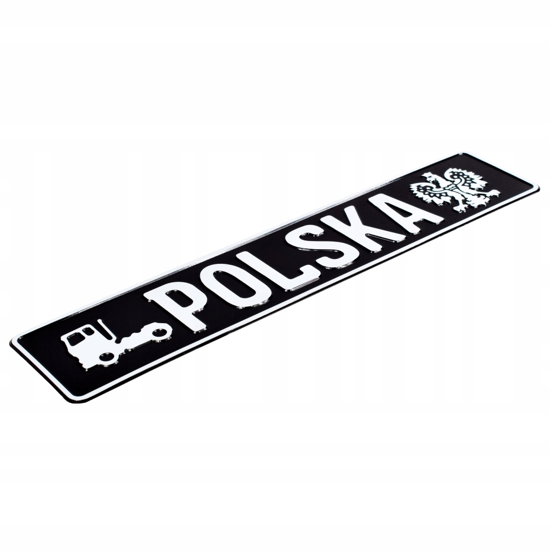 

Tablica aluminiowa gadżet kolekcjonerskia Polska