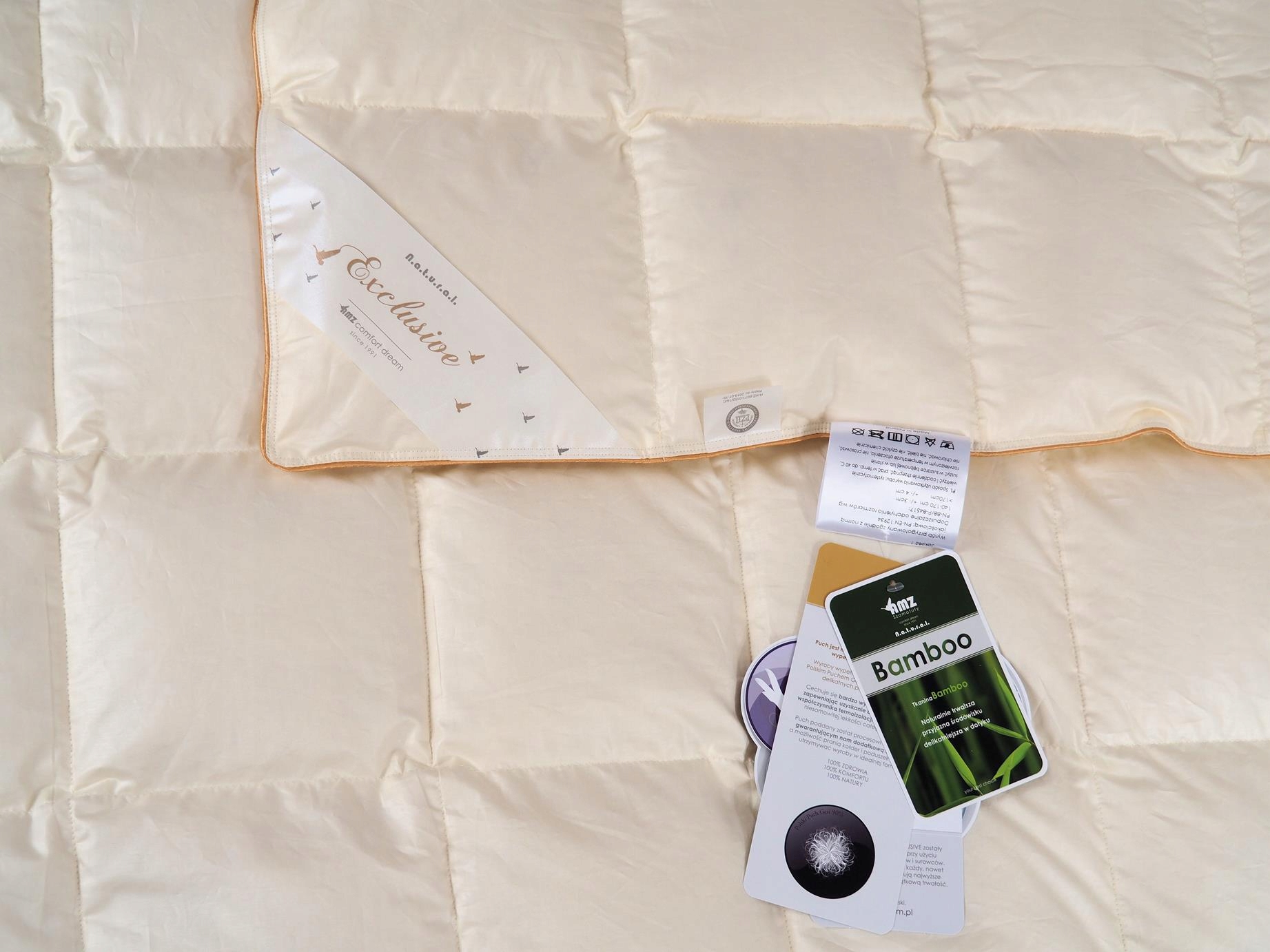 Páperová prikrývka 4 Ročné Obdobia 200x200 Dream krémová