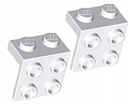 

Lego 4615649 92411 płytka 2x2 biała WeDo 45300