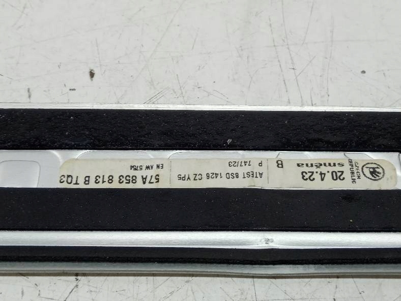 moulding threshold cap left right front KOMPLET 57A853813B Skoda Karoq and