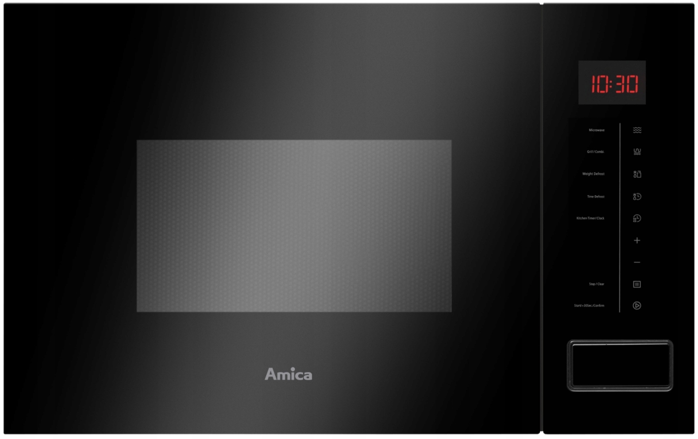 Amica AMMB20E2SGB X-type vstavaná mikrovlnná rúra 20 l gril čierna