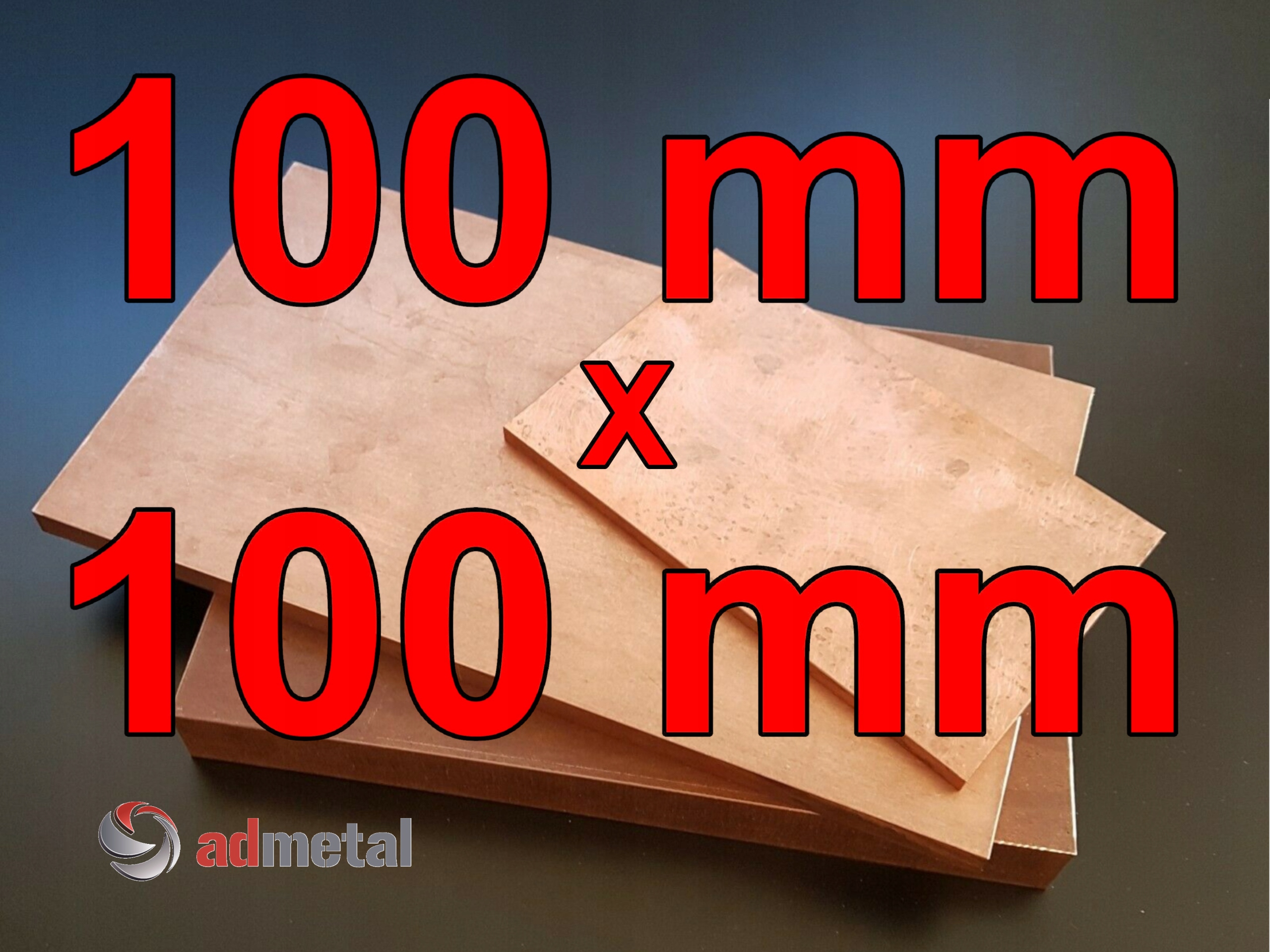 Blacha miedziana 10mm M1Ez4 dostępne warianty