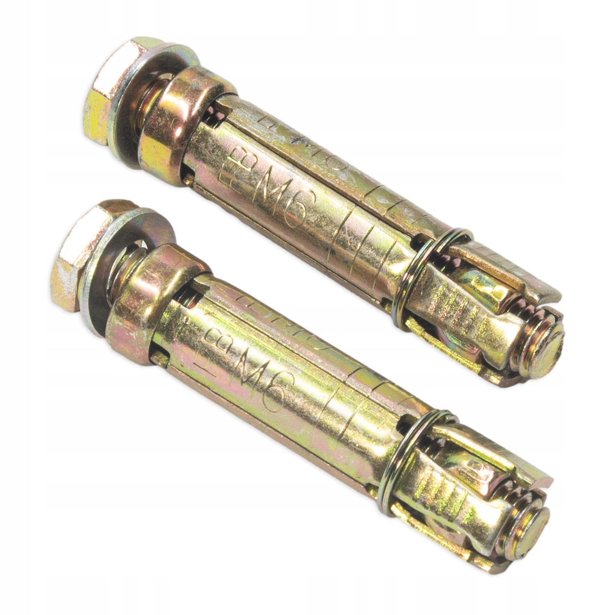 M6 x 50 mm Kotva 10 mm Kovová Rozpěrná Šroubová Hmoždinka Do Betonu