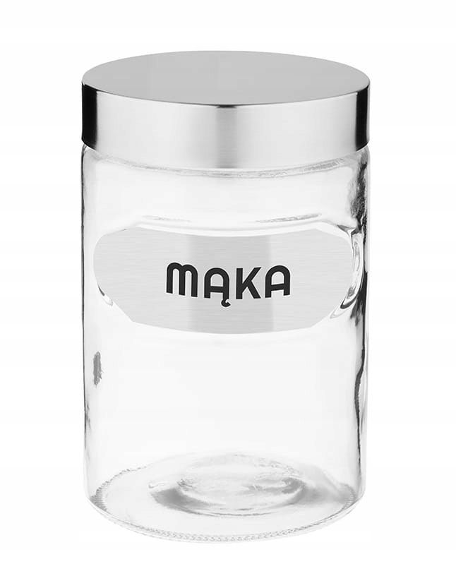 

Pojemnik spożywczy słoik szklany Ozzy Mąka 1250 ml