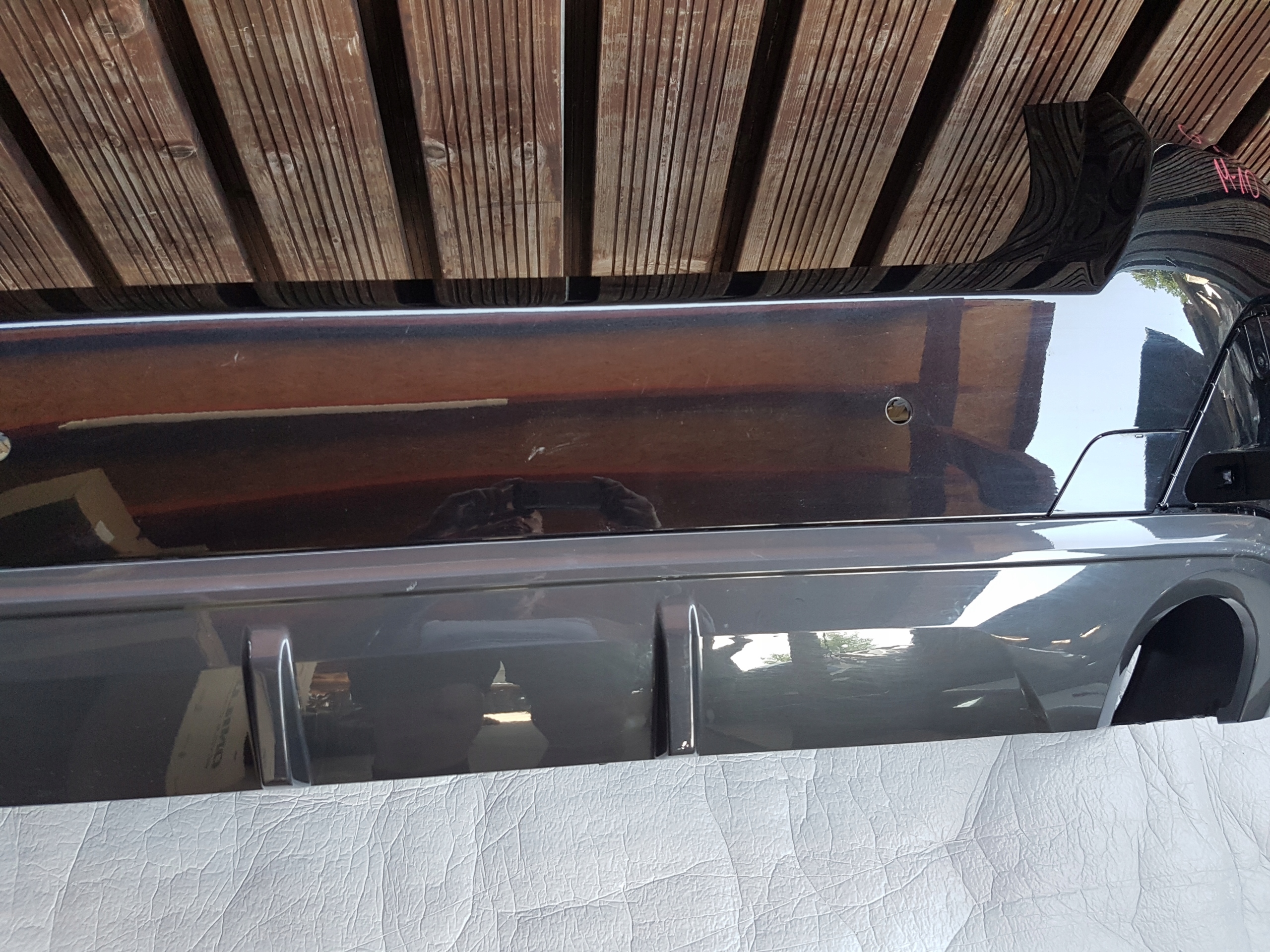 bumper rear BMW G26 m-packet