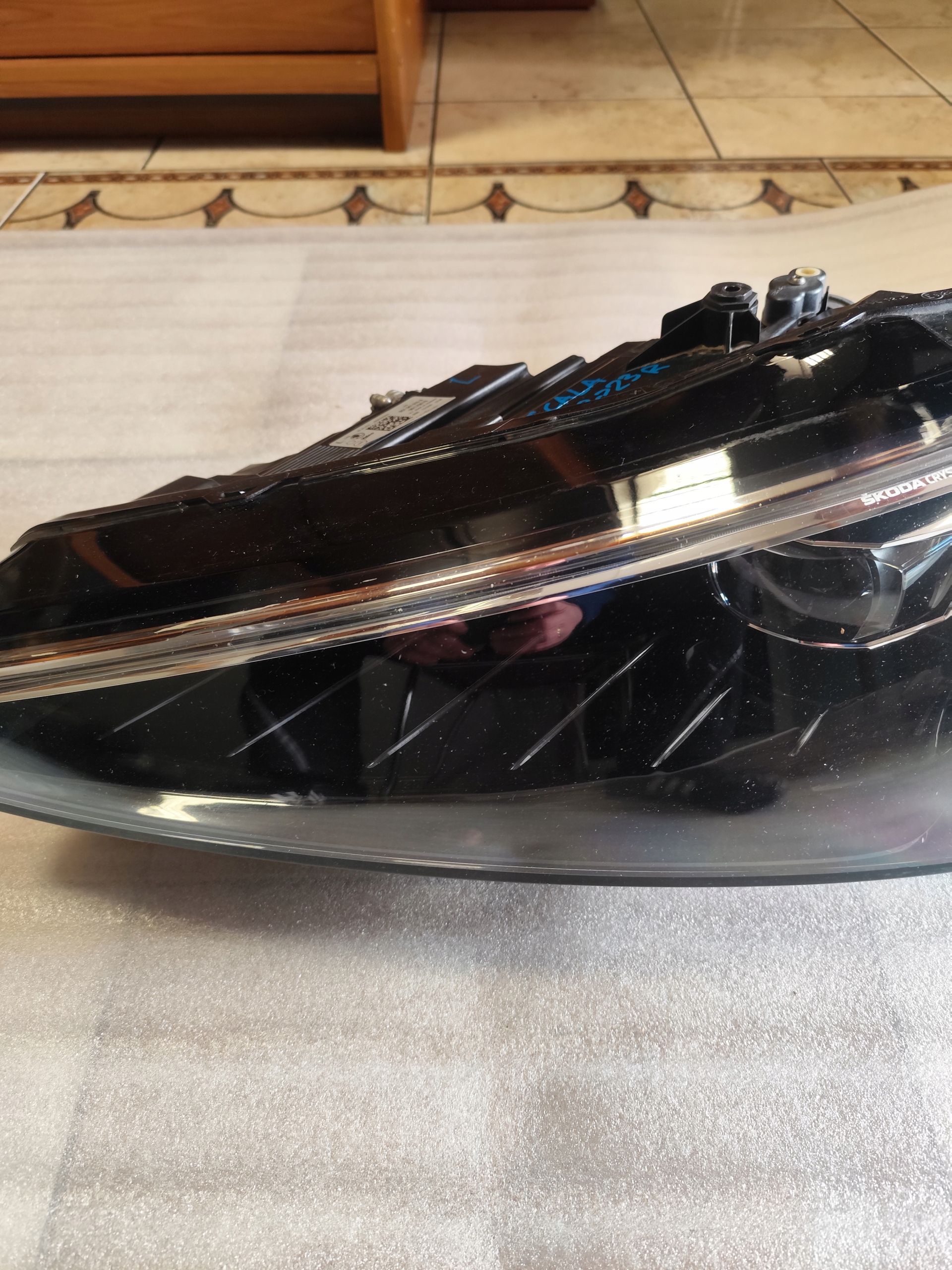 Frontscheinwerfer Skoda Scala 657 657941015A LED Links Scheinwerfer Headlight - Thumbnail 3
