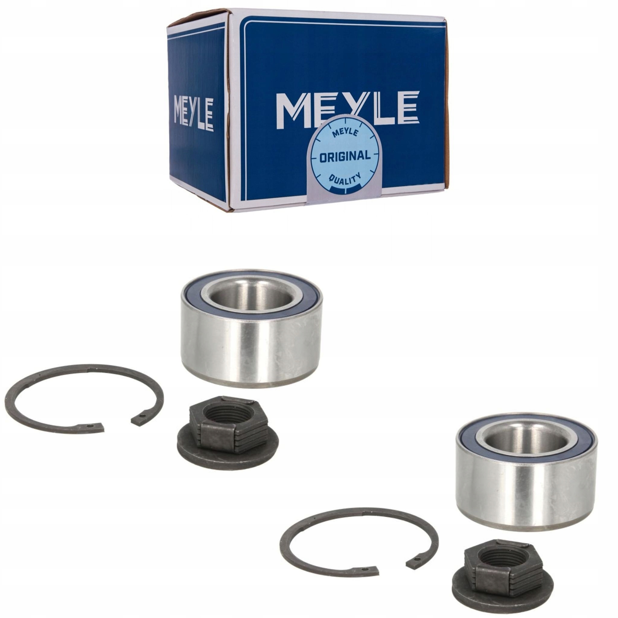 2× 7141080001 MEYLE ПІДШИПНИК КОЛЕСА FORD ПРАВ.. FOCUS 98-/MAZDA 2 03- БЕЗ ABS