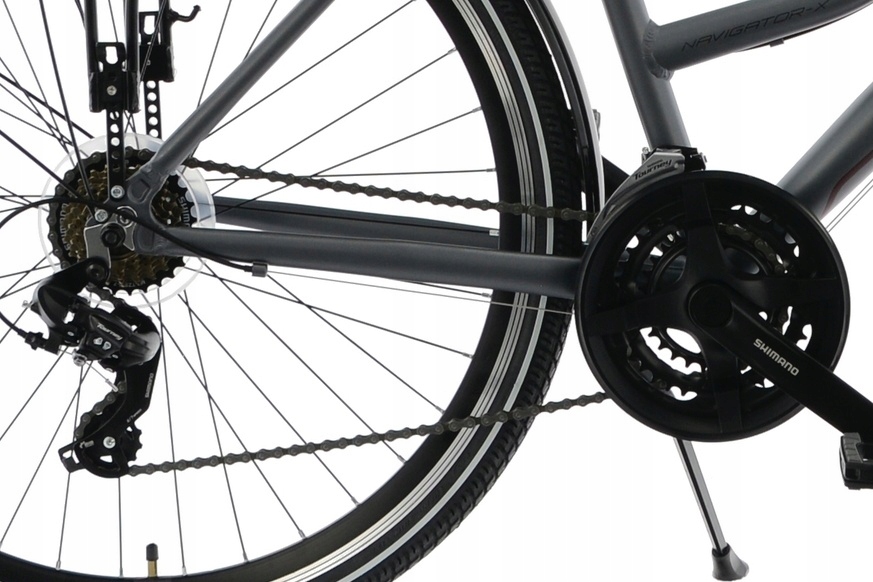 Rower trekk 28' Kands Navigator-X grafit mat D19 2023 Kolor grafitowy