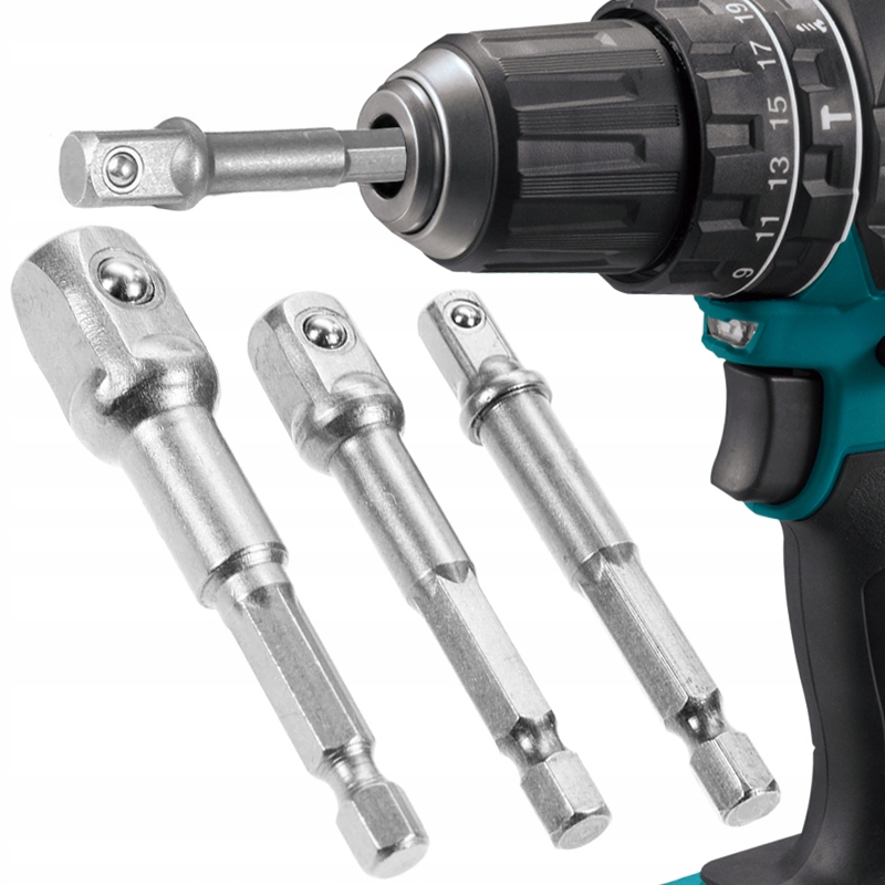 

Redukcje Adaptery Do Wkrętarki Nasadki Bity