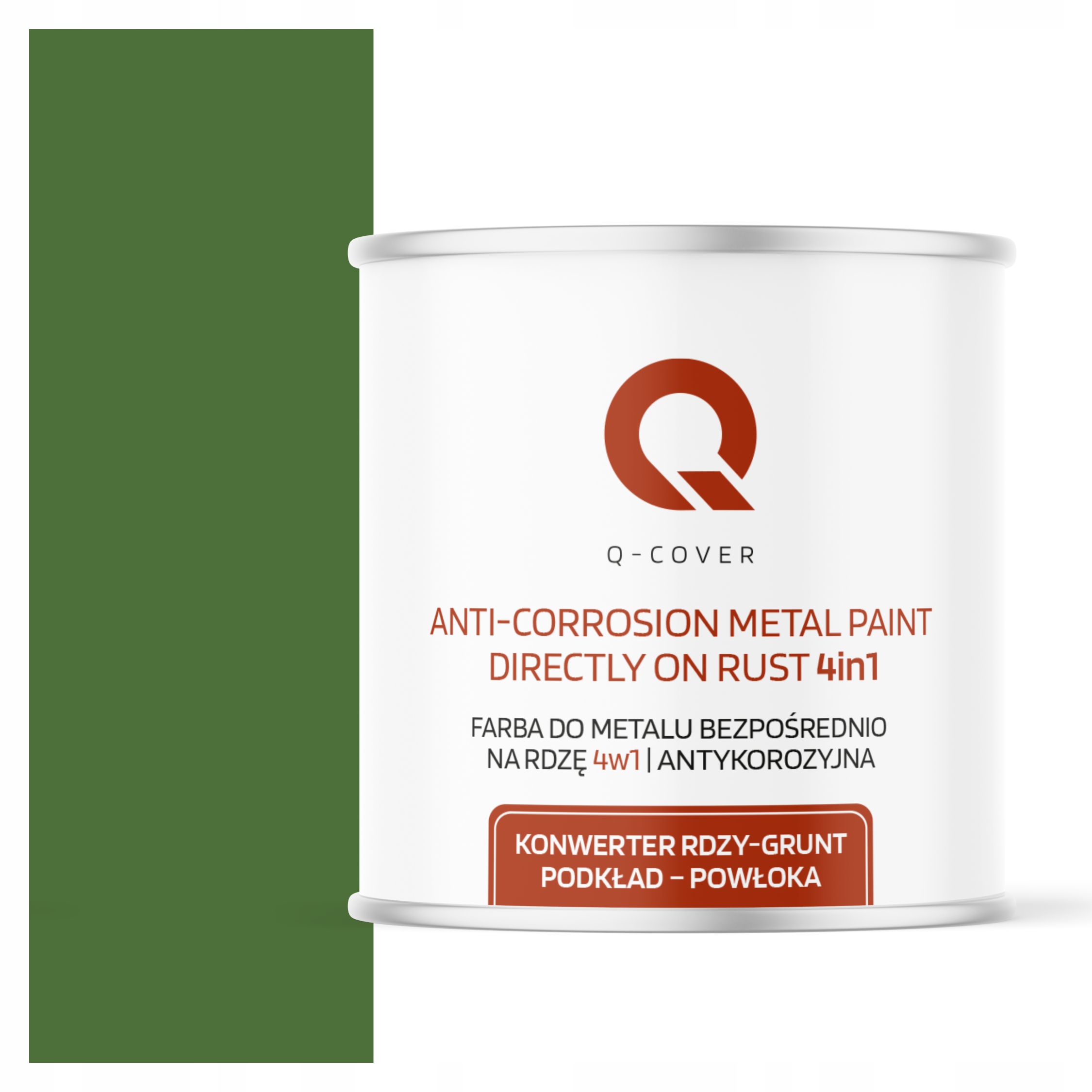 Barva Na Kov Na Rez 4v1 Zelená Travnatá Ral 6010 Vysoký Lesk 2.5L