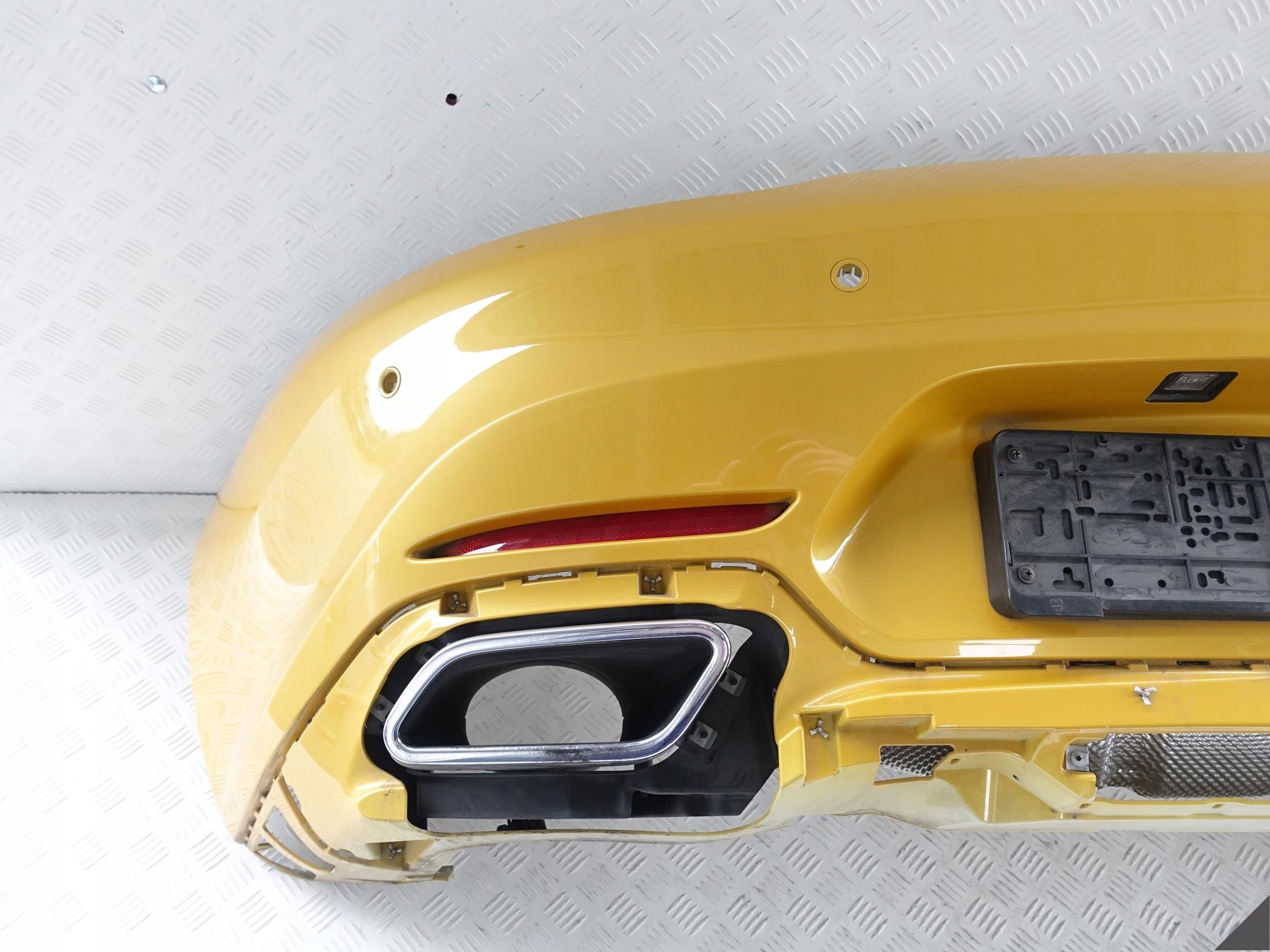 MERCEDES AMG GT 190 bumper exhaust pipe rear part 4xPDC