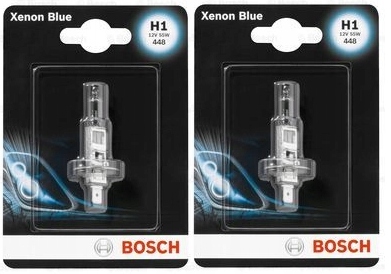 2x Żarówka Bosch H1 55 W halogenowa Xenon Blue 12V 55W P14.5s homologacja
