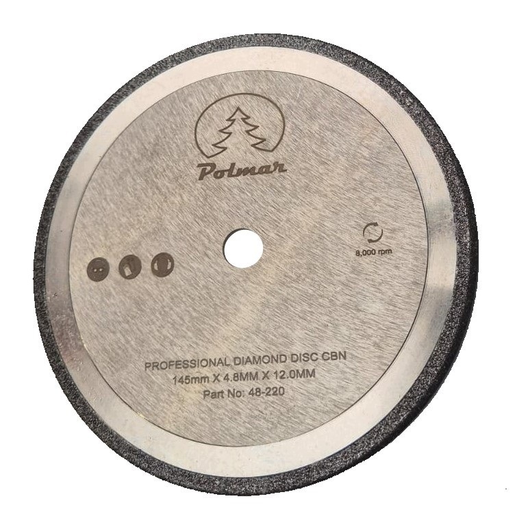 Brusný kotouč Cbn Polmar Professional Diamond Disc 145 x 4,8 x 12,0 mm